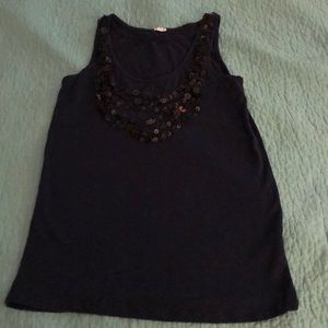 J. Crew Sequin Tank Top